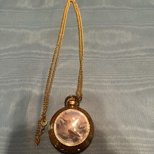 Vintage Avon Pocket Watch 28 Inch Chain Mint Condition