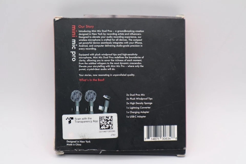 Mini Mic Pro Latest Model - Professional Wireless Microphone for iPhone, iPad... - Image 2 of 2