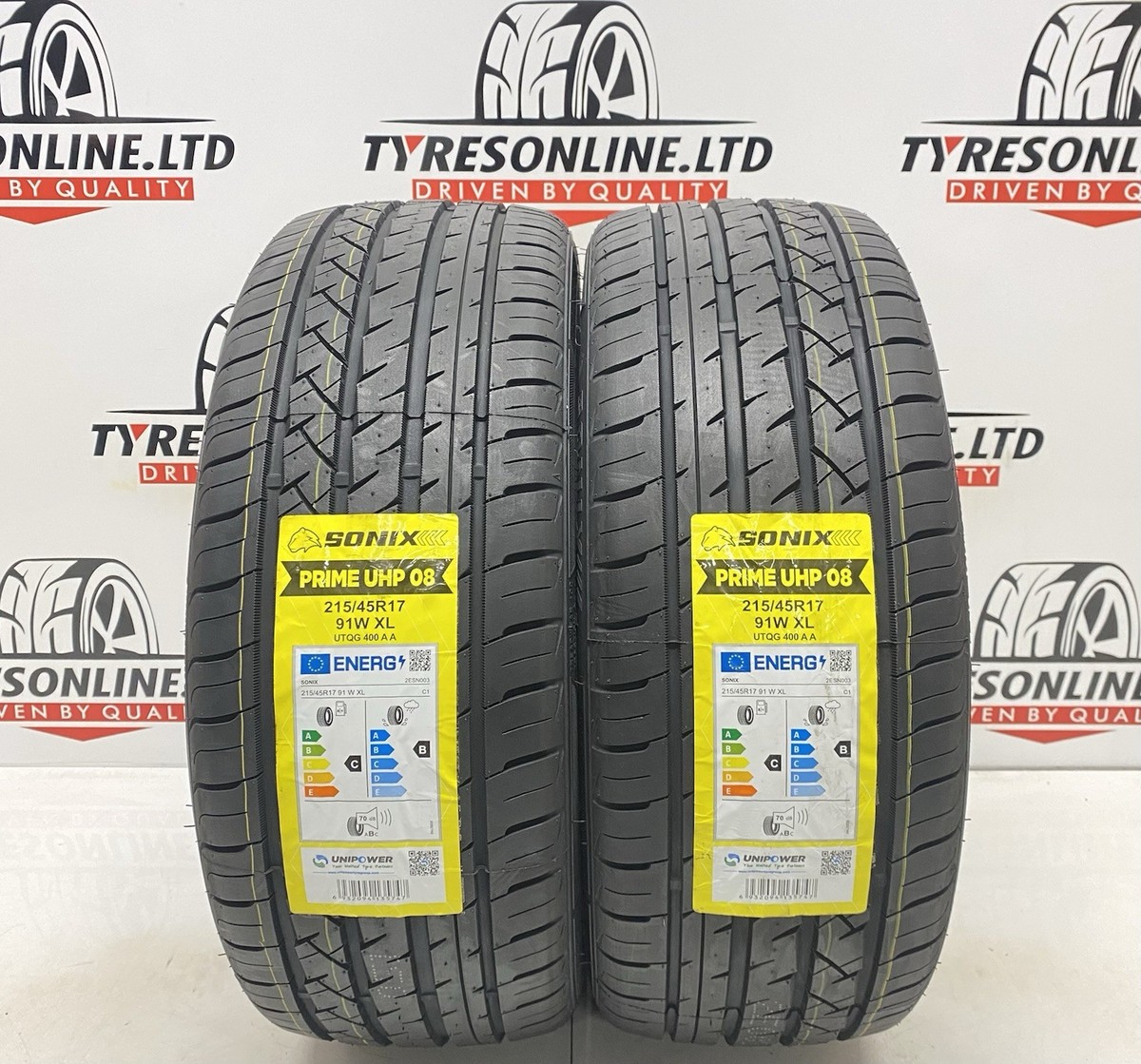 4 X 215 45 17 SONIX 215/45ZR17 91W XL BRAND NEW M+S TYRES AMAZING