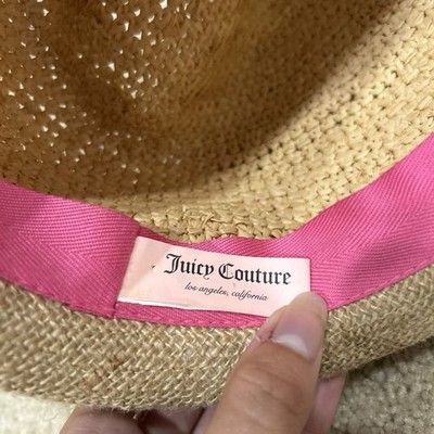 Y2K Juicy Couture Super Wide Brimmed 100% Raffia Sunhat Luxe Sun Hat Vintage Juicy Couture | Accessories | Y2k Juicy Couture Super Wide  main image 2