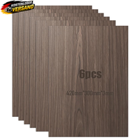 Scettar Sperrholzplatte 3Mm A3, 10 StüCk Walnussholz Holzplatte 420X300Mm, Stabi