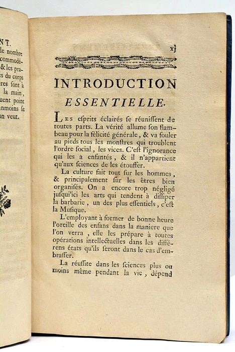 Livre rare BRIJON L'apollon Moderne Développement intellectuel SONS MUSIQUE 1782 - Photo 4/4