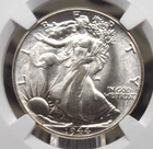 1944 "P" Walking LIBERTY Silver Half Dollar 50c NGC MS64 #007 Unc BU ECC&C, Inc.