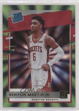 2020-21 Panini Donruss Rated Rookies Green Laser Kenyon Martin Jr #224 0a6