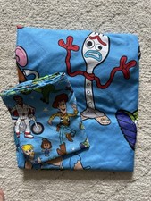 Official Disney Toy Story 4 Reversible Single Duvet Set Bright Colourful