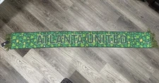 Atlanta United St Patrick’s Day 2025 Make Your Own Luck Green Shamrock Scarf