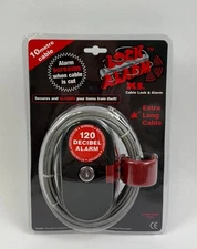 Lock Alarm XL Cable Lock 10m Long Anti-Theft Alarm 120 dB Heavy Duty
