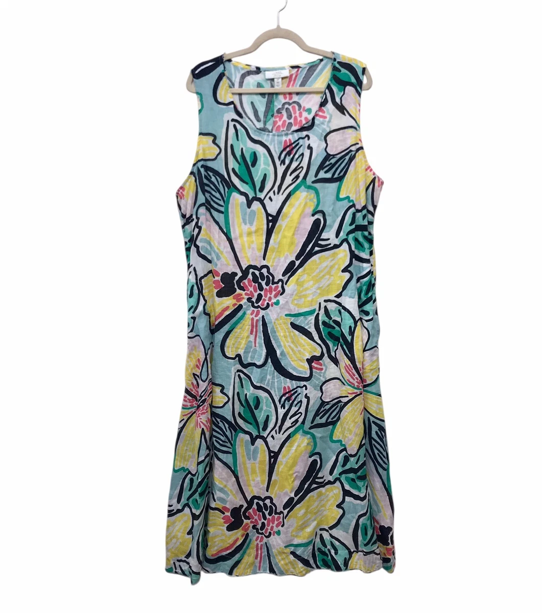 how to pack linen dresses Linen Maxi Dress with Pockets main image 1
