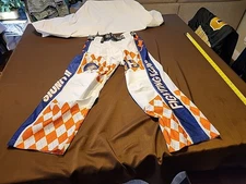 Illinois Fighting Illini Lacrosse Goalie Game Pants #35 Jersey Size Adult Small