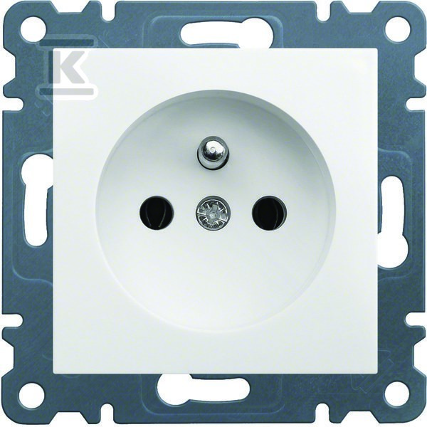 Lumina Einzelsteckdose mit/u 16A weiß WL1020 - Bild 4