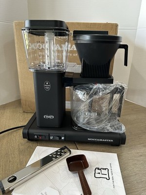 Technivorm MOCCAMASTER  KBGV Coffee Maker Machine Matte Black  53948