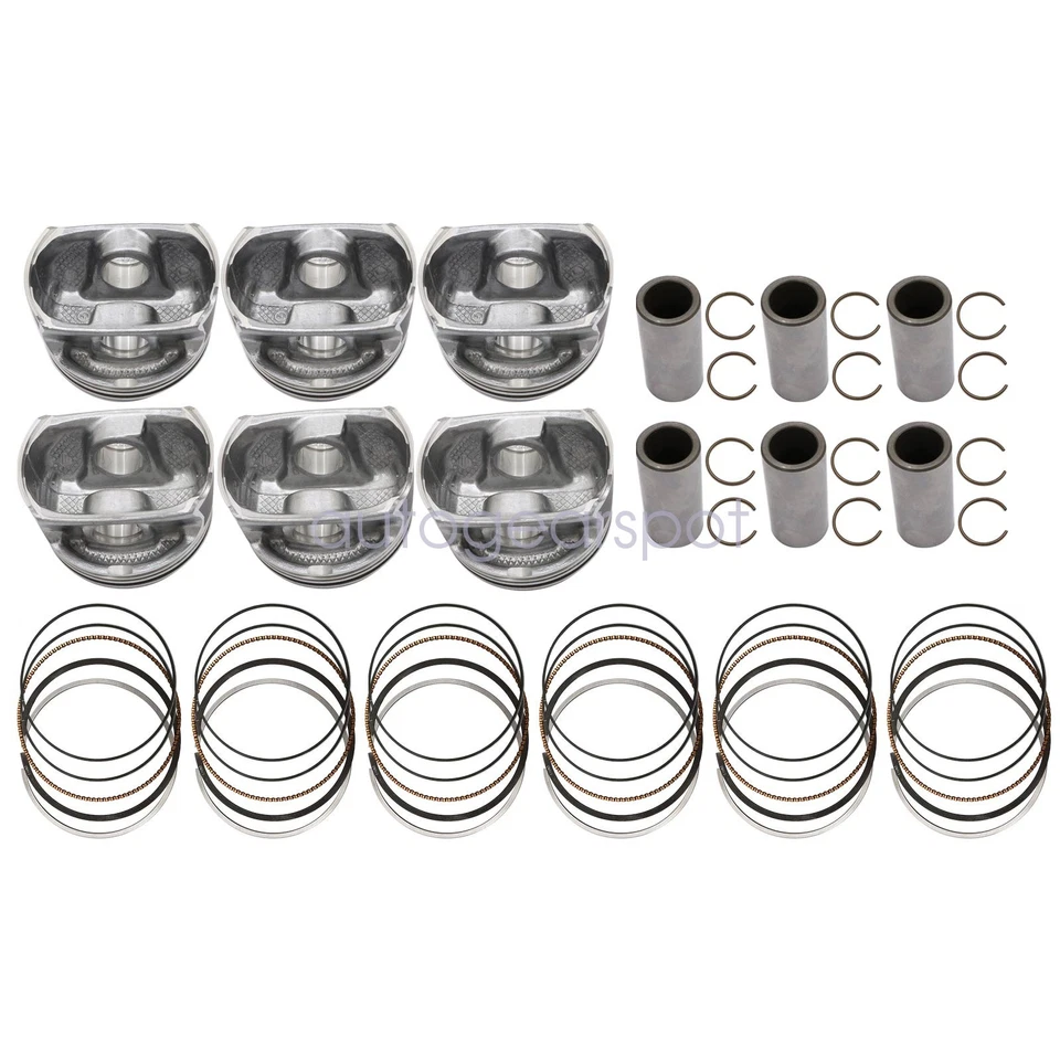 3.6L STD Pistons & Ring Kit Fit For 2009-2017 Buick Enclave Allure LaCrosse NEW - Image 4 of 4