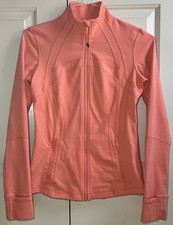 LULULEMON sz 8 DEFINE Jacket SUNNY CORAL Creamsicle Tangerine Peach YUMMY