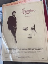 1980 John Barry Sheet Music - Somewhere In Time, Published Duchess Corporation