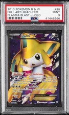 2013 POKEMON BLACK & WHITE PLASMA BLAST #98 FULL ART/JIRACHI EX PSA 9 on eBay