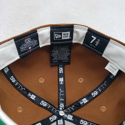 New Era Springfield Merchants MILB Toasted Peach 59FIFTY Fitted Hat Cap Sz 7 3/8 - Picture 6 of 6