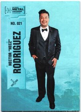 Hector Rodriguez  - Teal Metal - 2022 Skybox Metal Universe