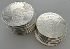 Lot Of 12 Medjugorje Miraculous Medal 1 OZ Silver Bullion Rounds