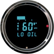 Dakota Digital HLY-3016 Round Performance Speedometer/Tachometer with Indicators