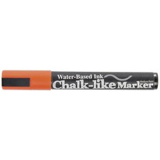 HUBERT  Orange Medium Point Chalk-Like Marker