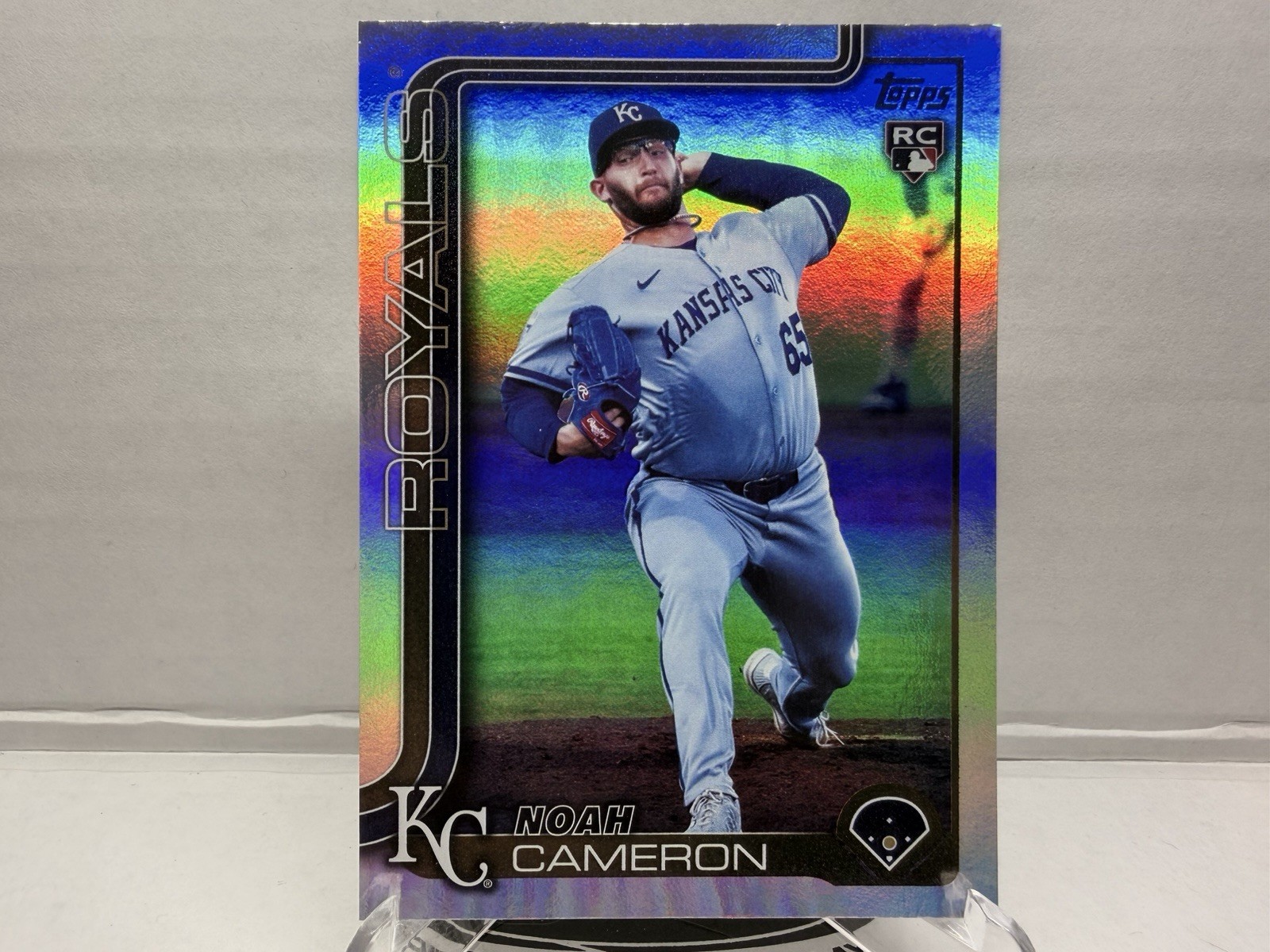 2025 Topps Update Series - Noah Cameron #US65 Rainbow Foil (RC)