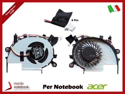 Ventola originale Acer per computer desktop e portatile, 4 pin, serie AN515-52