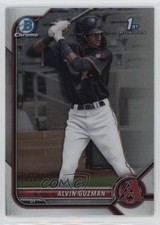2022 Bowman Chrome Prospects Refractor /499 Alvin Guzman #BCP-18 y5m