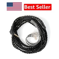 Enhanced Sound 2M IEM Cable with Mic - Compatible with KZ ZS10 Pro Series