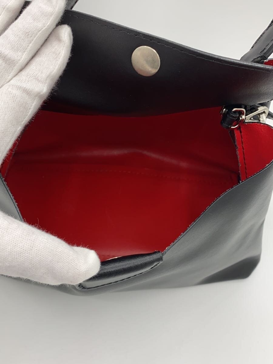 GIANNI CHIARINI Shoulder Bag Leather Black Solid — image 6