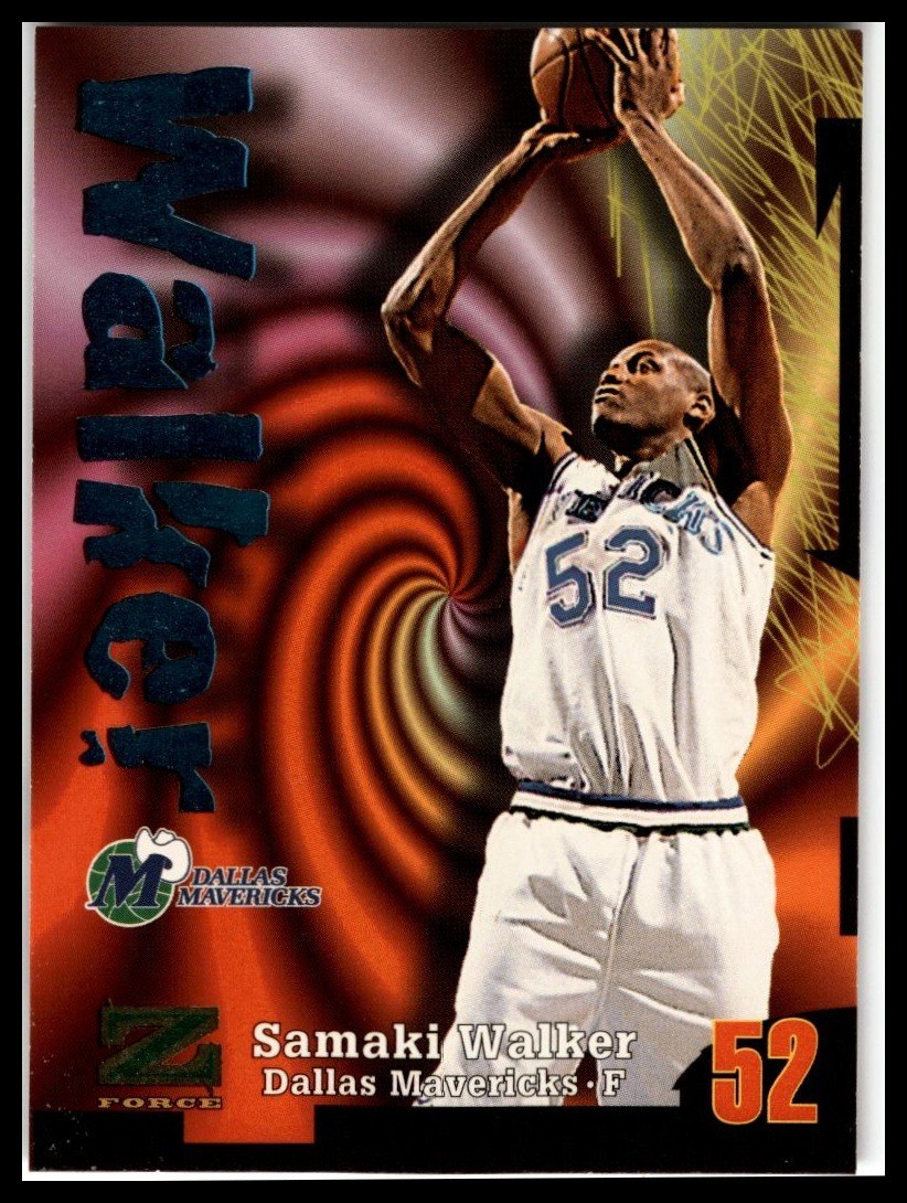 1997-98 SkyBox Z-Force #52 Samaki Walker