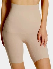 MIRACLESUIT Comfy Curves Nude Ex Firm Control Hi Waist Thigh Slimmer Womens XL