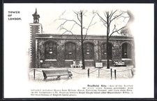 Postcard London, The Tower, Scaffold Site 