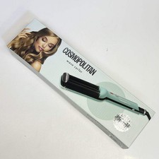 COSMOPOLITAN Ceramic 3-Barel Wave Curler up to 370 F Teal/Black 2021-7282