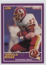 1989 Score Supplemental Gerald Riggs #357S 0a2