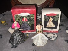 Hallmark Christmas Tree Ornaments Barbie Holiday Collector Series