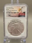 2016 American Silver Eagle First Day Of Issue 30th Anniversary Eagle NGC MS70