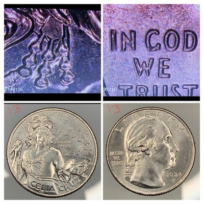 2024-P Celia Cruz Quarter MULTI-ERROR: DDR (WWHR-001) + Off-Center