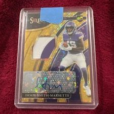 Ihmir Smith Marsette 2021 Panini Select Gold RPA /10 #RSM-ISM Vikings