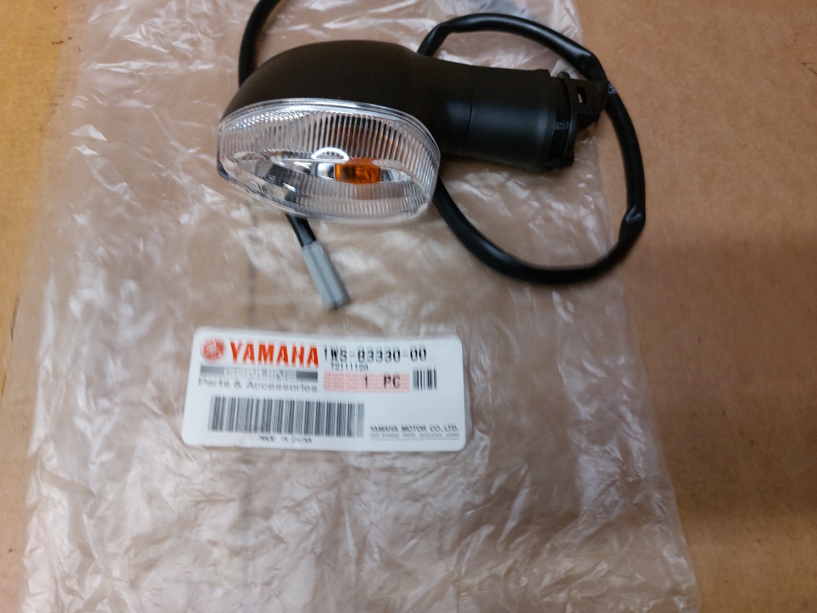 Clignotant arrière gauche d'origine pour moto YAMAHA 700 MT-07