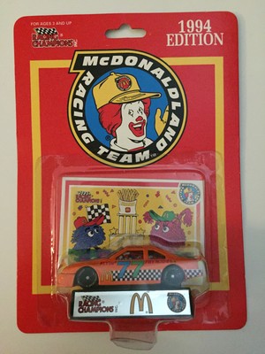 1994 Racing Champions McDonaldland Racing Team 1:64 #77 Fry Kids New Unopened