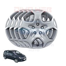 COPRICERCHI SET 4PZ PER FORD C MAX 16" R16 DAL 2010 COPPE RUOTA BORCHIE PLATTO