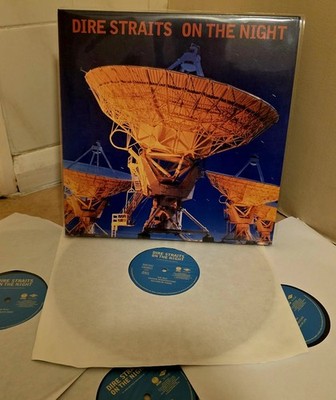 Dire Straits- VINYL (RARE) On The Night 4 x LP Inc Tunnel Of Love! Mark Knopfler