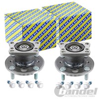 2X SNR RADLAGER-SATZ Hinten Passend FÜR Ford Fiesta Ka+ Links+Rechts