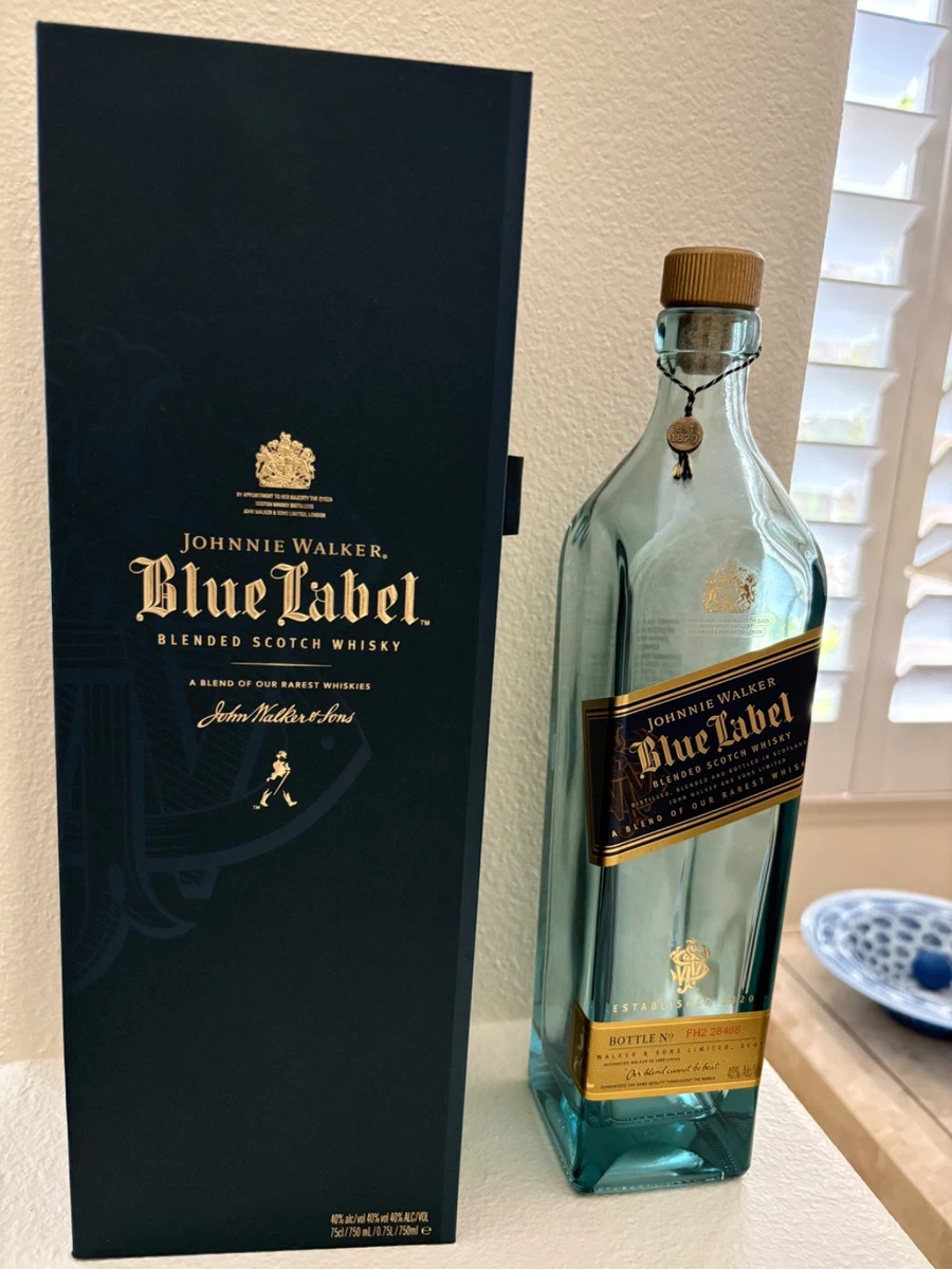 【専用】Johnnie Walker Blue Label 箱入り（500ml） Preços baixos em Propaganda Original Azul Johnnie Walker | eBay