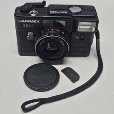 Hanimex 35EF 38mm 1:2.8 Point Shoot Film Camera FOR PARTS OR REPAIR UNTESTED