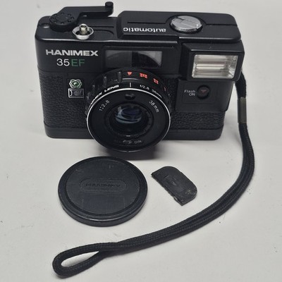 Hanimex 35EF 38mm 1:2.8 Point & Shoot Film Camera FOR PARTS OR REPAIR UNTESTED