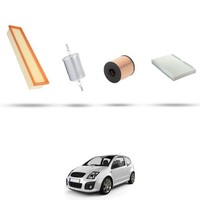 Hoffcar Wartungskit - 4 Filter FüR Citroen C2 1.6 16V Vts 90KW Von 2004 Bis 201