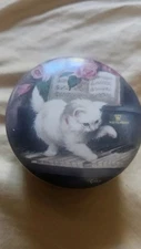 Kitten on the Keys Swiss Music Box  Ardleigh Elliott & Sons Limited Edition 1991