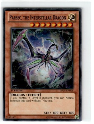 Yu-Gi-Oh! Parsec, The Interstellar Dragon 1st Edition LTGY-EN015 Moderately