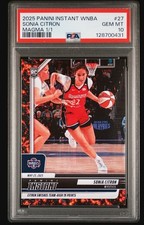 2025 Panini Instant SONIA CITRON Magma 1/1 💥ROOKIE💥Gem Mint 10 WNBA-MYSTICS